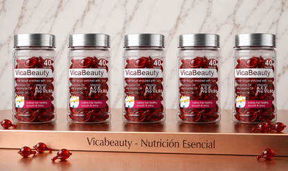 Hair Serum Capsules with Argan & Vitamins | VicaBeauty
